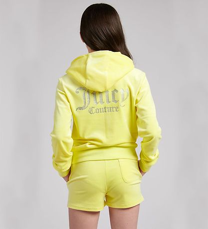 Juicy Couture Cardigan - Velour - Yellow Pear
