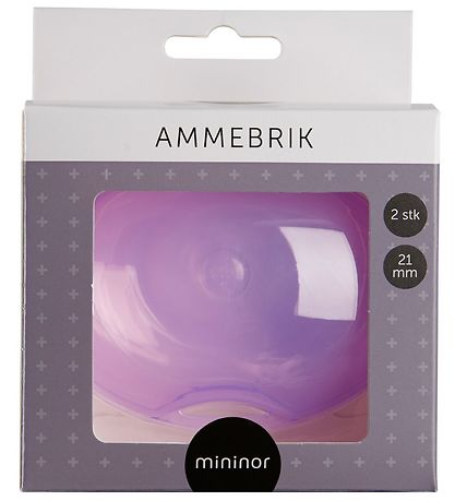 Mininor Ammebrik - 21 mm - 2-pak - Silikone