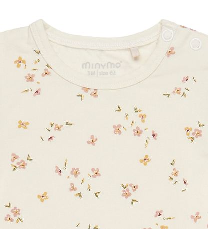 Minymo Body k/ - Bambus - Veiled Rose Flower