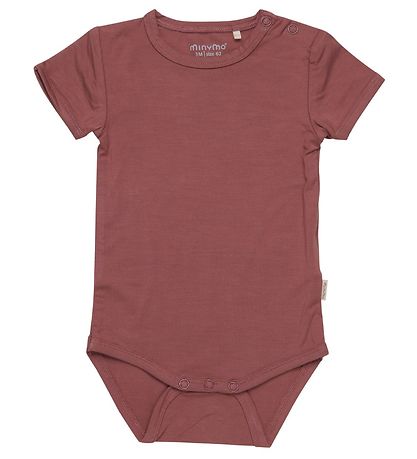 Minymo Body k/ - Bambus - Rose Brown