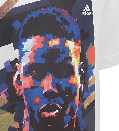 adidas Performance T-shirt - Pogba Football Graphic - Hvid