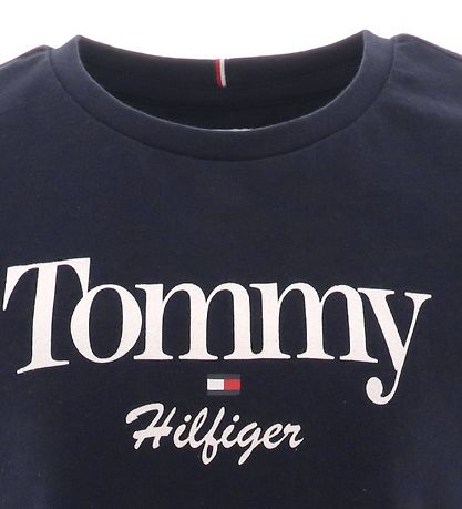 Tommy Hilfiger T-Shirt - Tommy Graphic Glitter - Desert Sky