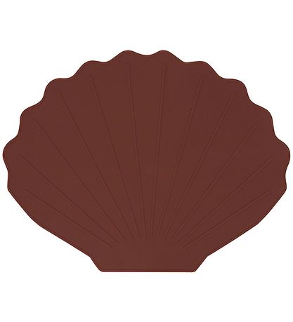 OYOY Dækkeserviet - Scallop - Nutmeg