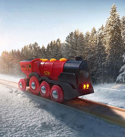 BRIO World Stort Rødt Lokomotiv 33592