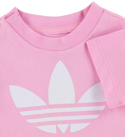 adidas Originals T-Shirt - True Pink/White