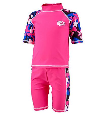 BECO Badetj - Badebluse/Badebukser - UV50+ - Pink