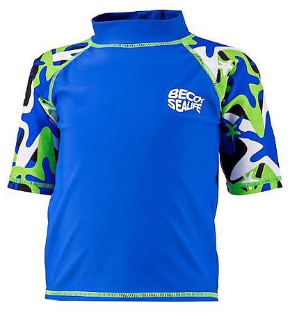 BECO Badetøj - Badebluse/Badebukser - UV50+ - Blå