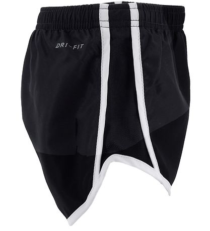 Nike Shorts - Dri-Fit - Sort/Hvid