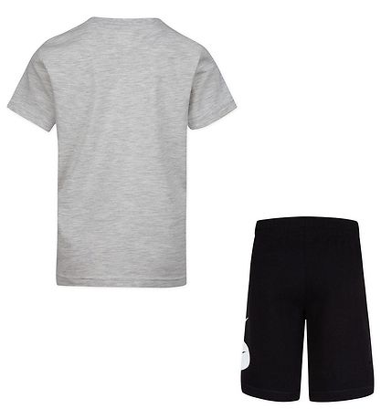 Nike Shortsst - T-shirt/Shorts - Swoosh - Sort/Gr