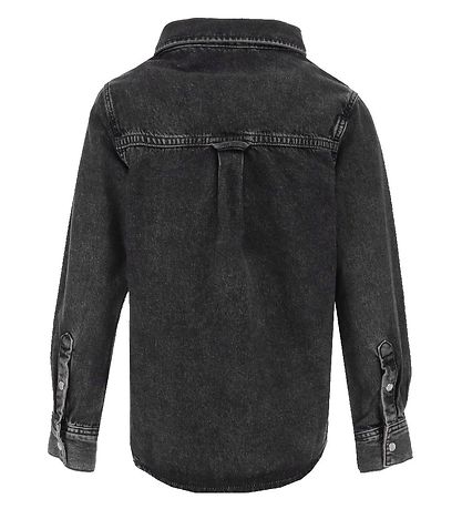 GANT Skjorte - Denim - Oversized - Black Raw