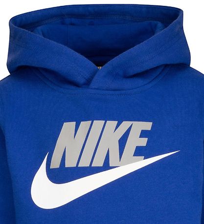 Nike Hættetrøje - Game Royal/Smoke Grey