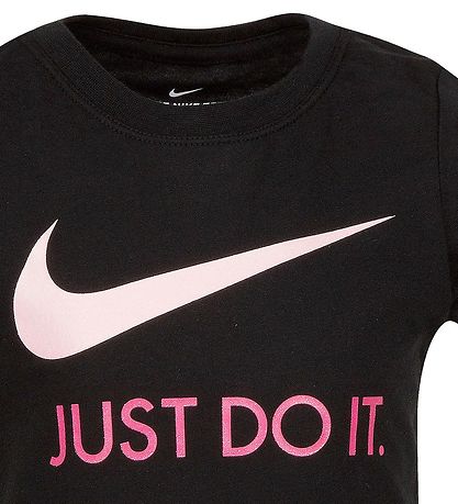 Nike T-shirt - Swoosh - Sort