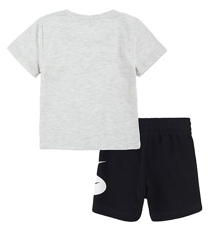 Nike Shortsst - T-shirt/Shorts - Swoosh - Sort/Gr