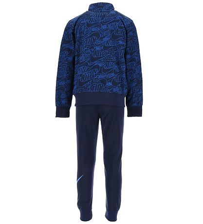 Nike Træningssæt - Cardigan/Bukser - Read - Midnight Navy