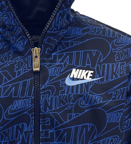 Nike Trningsst - Cardigan/Bukser - Read - Midnight Navy