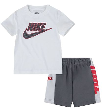 Nike Shortsst - T-shirt/Shorts - Amplify - Smoke Grey