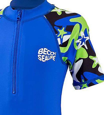 BECO Badeheldragt - Sealife - Bl/Camo