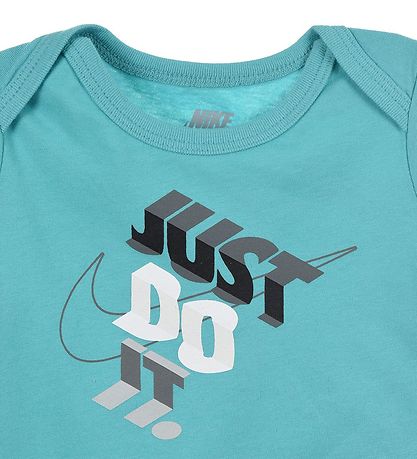 Nike Bodyer k/ - Block - 3-Pak - Washed Teal