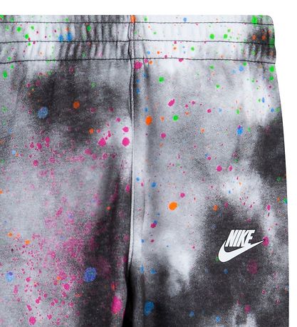 Nike Bukser/Body k/ - Tie Dye - Sort