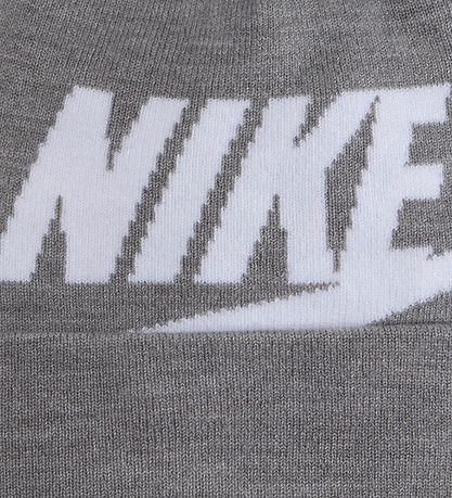 Nike Hue/Handsker - Strik - Swoosh - Grey Heather