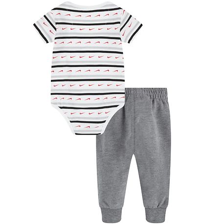 Nike Sweatpants/Body k/ - Swoosh Stripe - Carbon Heather