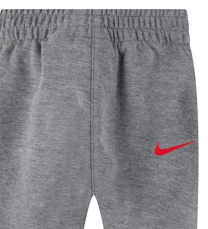 Nike Sweatpants/Body k/ - Swoosh Stripe - Carbon Heather