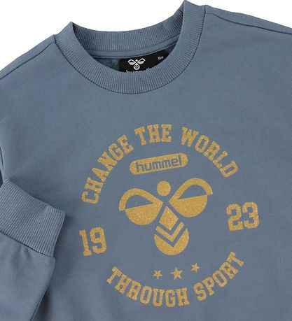 Hummel Sweatshirt - HmlMalin - Blue Mirage