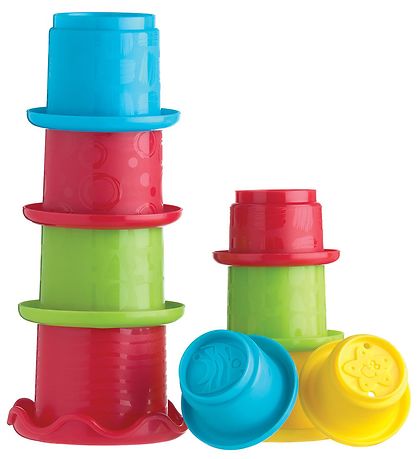 Playgro Stablelegetj - Stabelkopper - 9 stk - Multifarvet