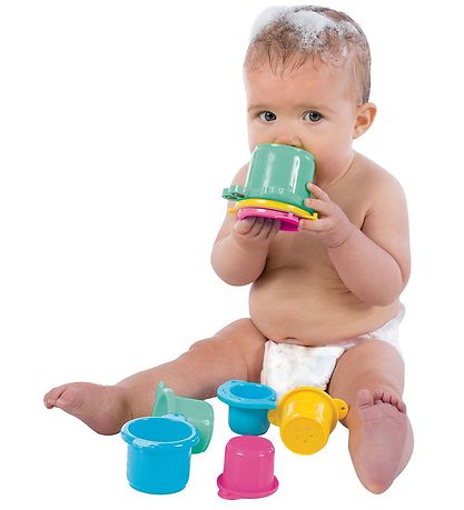 Playgro Stablelegetj - Croc Cups - 8 stk - Multifarvet