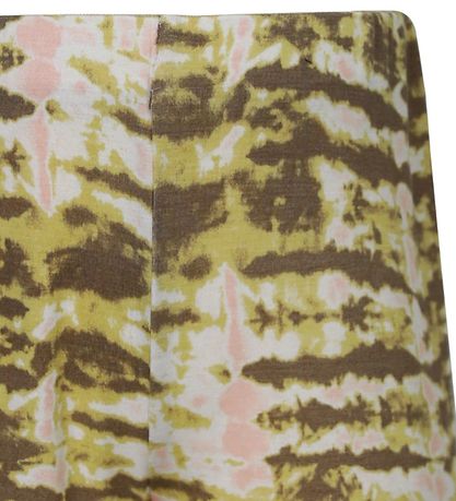 Rosemunde Shorts - Sand Striped Tie Dye Print