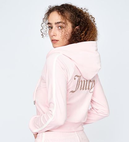 Juicy Couture Cardigan - Velour - Almond Blossom