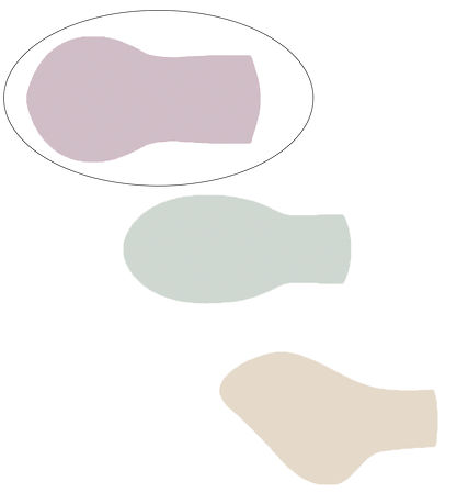 Bibs Colour Sutter - 2-pak - Str. 1 - Rund - Vanilla/Cloud