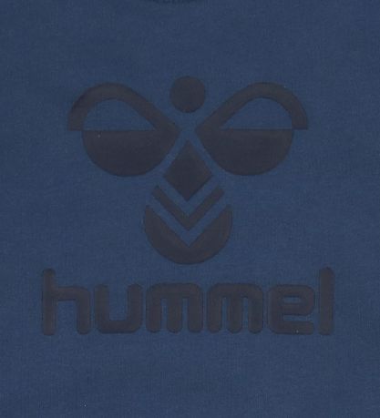 Hummel Bluse - hmlSteen - Ensign Blue m. Logo