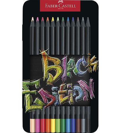 Faber-Castell Farveblyanter - Trekantet - 12 stk - Multi