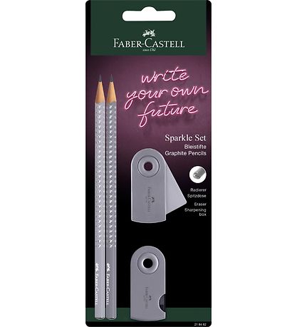 Faber-Castell Blyantst - Sparkle - 4 Dele