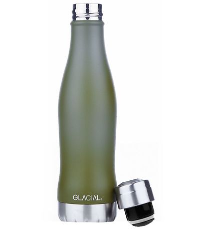 Glacial Termoflaske - 400 ml - Matte Forest Green