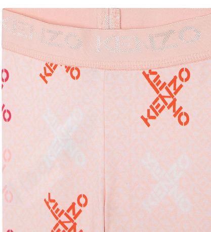 Kenzo Leggings - Rosa m. Print