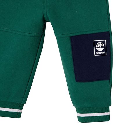 Timberland Sweatpants - Dark Green m. Navy