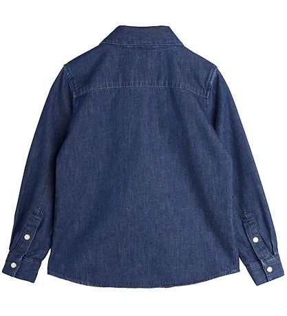 Mini Rodini Skjorte - Lw Denim - Blue