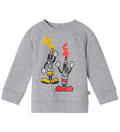 Stella McCartney Kids Sweatshirt - Painting Tubes - Grmeleret