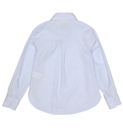 Fendi Kids Skjorte - Blå/Hvidstribet