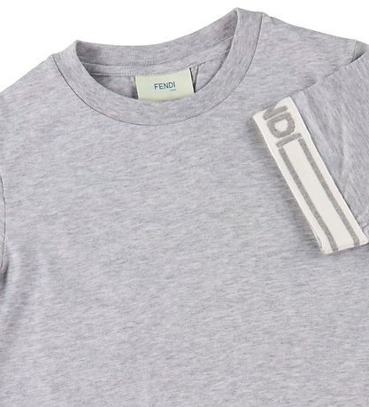 Fendi T-shirt - Grmeleret m. Hvid