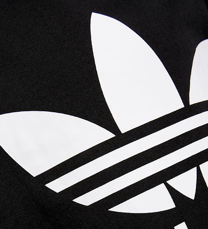 adidas Originals T-shirt - Trefoil - Sort/Hvid