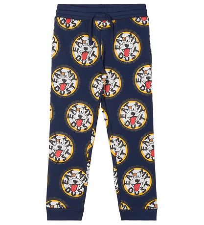 Stella McCartney Kids Sweatpants - Eat My Dust - Bl