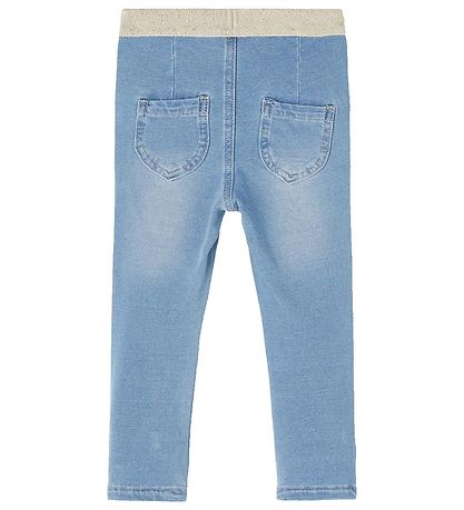 Name It Leggings - Noos - NmfSalli - Light Blue Denim