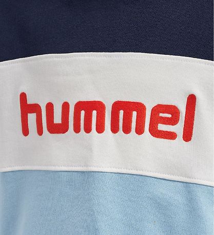 Hummel Hættetrøje - hmlMorten - Airy Blue
