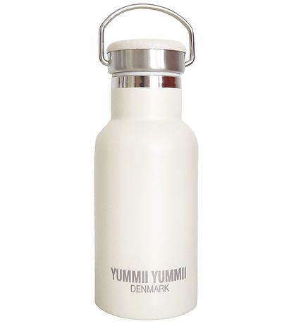 Yummii Yummii Termoflaske - 350ml - Rustfri Stl - Pearl White