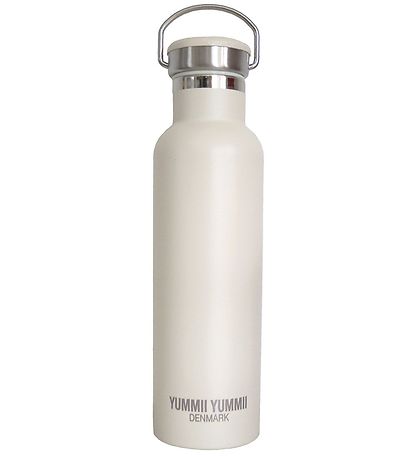 Yummii Yummii Termoflaske - 600ml - Rustfri Stl - Pearl White