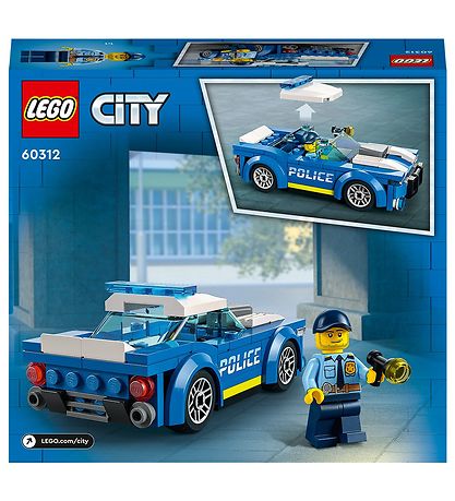 LEGO City - Politibil 60312 - 94 Dele