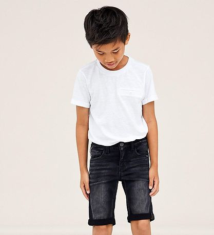 Name It Shorts - Denim - Noos - NkmTheo - Black Denim